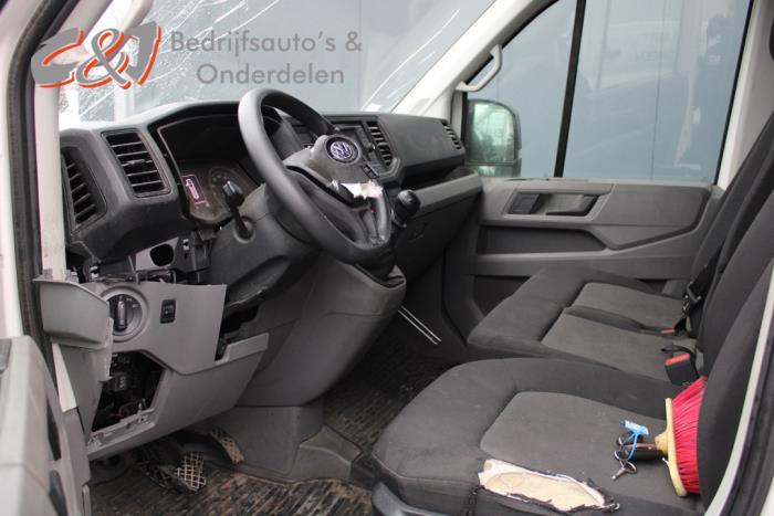 Volkswagen Crafter 2.0 TDI FWD Vehículo de desguace (2020, Blanco)