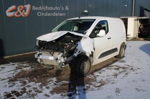 Opel Combo Cargo 1.6 CDTI 100 Samochód złomowany (2019, Bialy)
