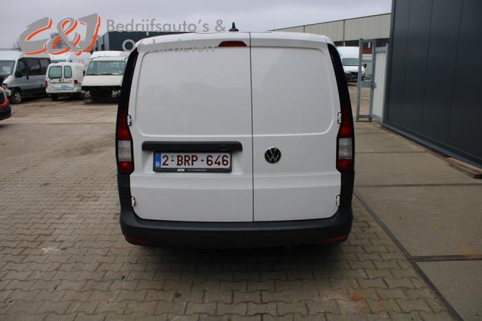 Volkswagen Caddy Cargo V 2.0 TDI BlueMotionTechnology Épave (2022, Blanc)