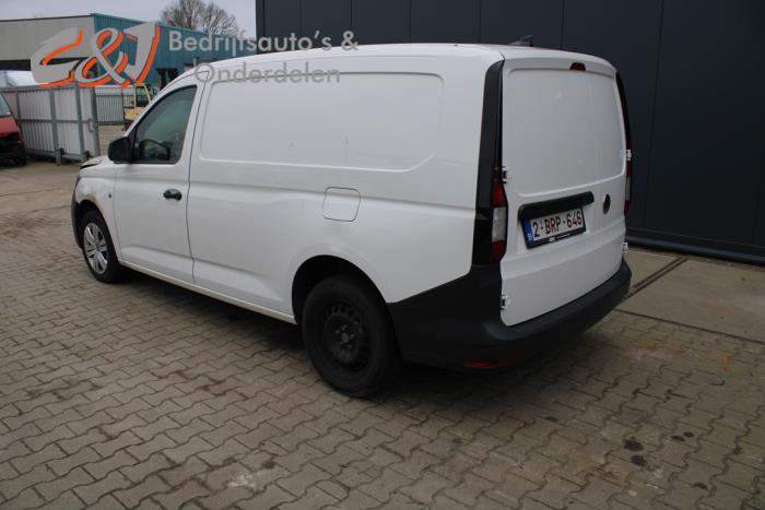 Volkswagen Caddy Cargo V 2.0 TDI BlueMotionTechnology Épave (2022, Blanc)