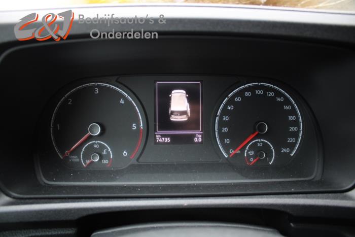 Volkswagen Caddy Cargo V 2.0 TDI BlueMotionTechnology Épave (2022, Blanc)