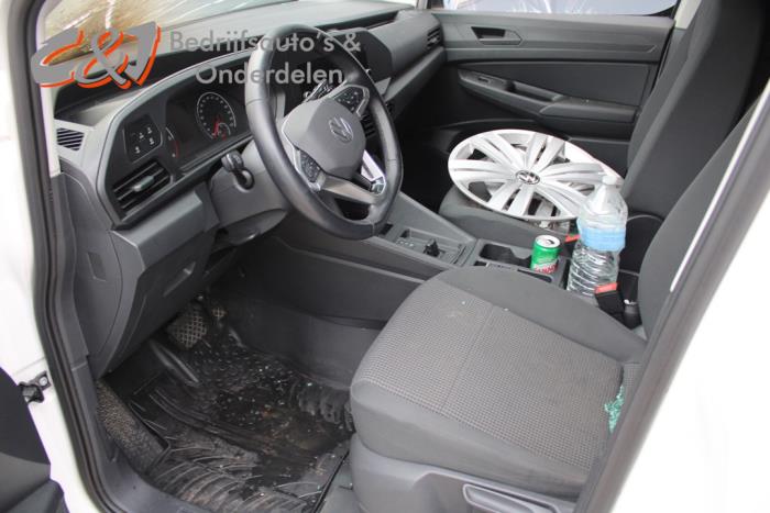 Volkswagen Caddy Cargo V 2.0 TDI BlueMotionTechnology Épave (2022, Blanc)
