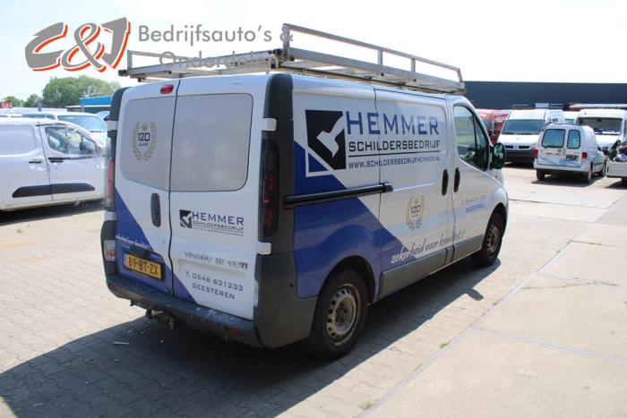 Opel Vivaro 1.9 DTI 16V Épave (2005, Blanc)