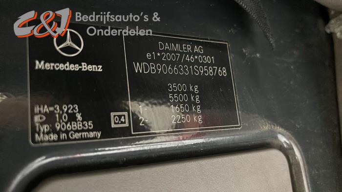 Mercedes Sprinter 3,5t 313 CDI 16V Épave (2014, Gris)