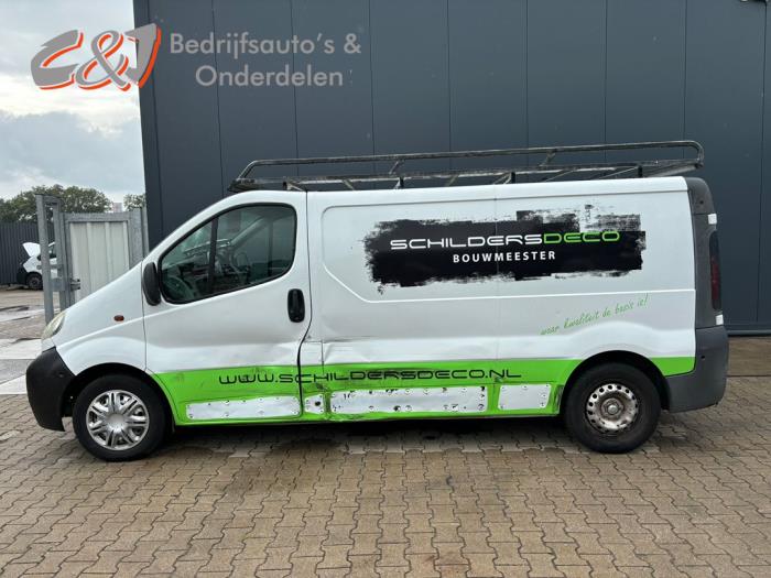 Opel Vivaro 1.9 DI Vehículo de desguace (2004, Blanco)