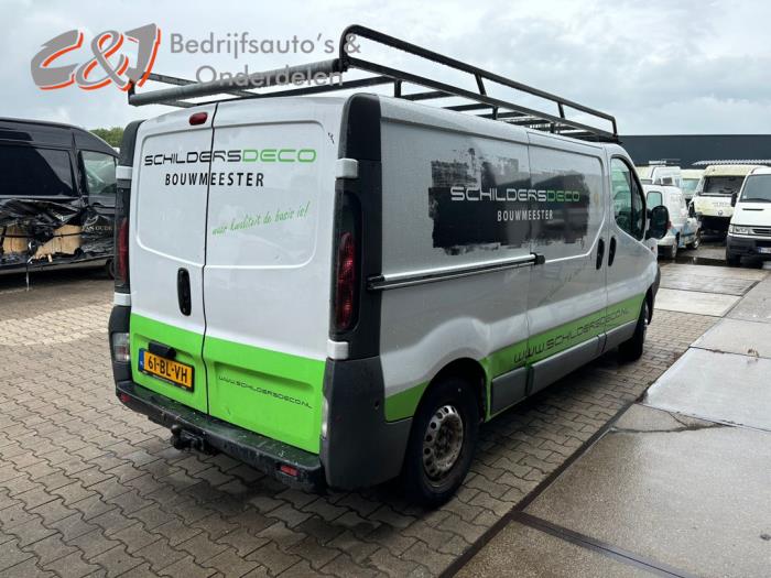 Opel Vivaro 1.9 DI Vehículo de desguace (2004, Blanco)