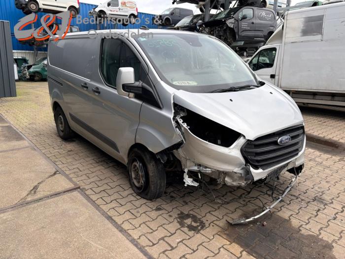Ford Transit Custom 2.0 TDCi 16V Eco Blue 130 Épave (2020, Gris argenté)