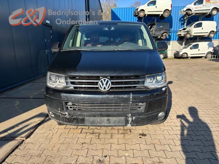 Volkswagen Transporter T6 2.0 TDI DRF 4Motion Épave (2016, Noir)
