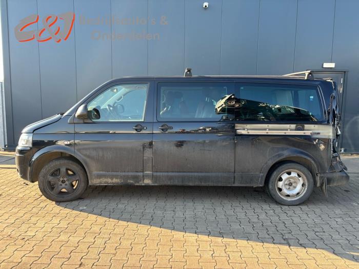 Volkswagen Transporter T6 2.0 TDI DRF 4Motion Épave (2016, Noir)