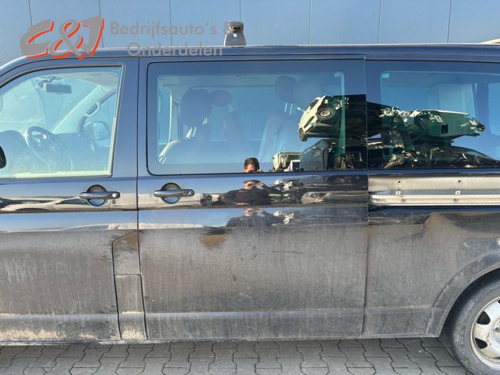 Volkswagen Transporter T6 2.0 TDI DRF 4Motion Épave (2016, Noir)