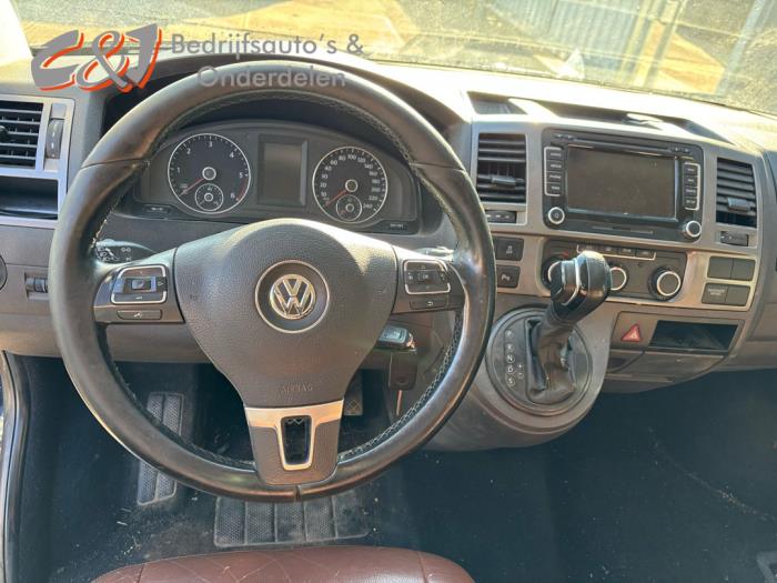 Volkswagen Transporter T6 2.0 TDI DRF 4Motion Épave (2016, Noir)