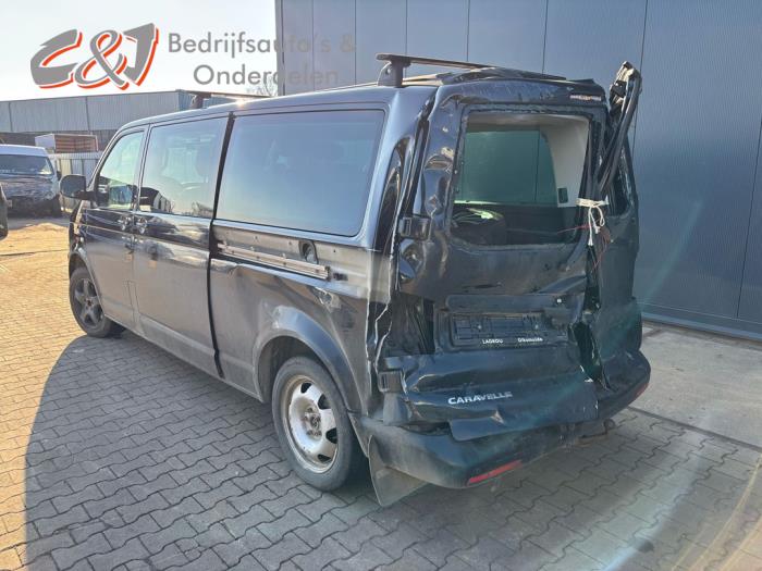 Volkswagen Transporter T6 2.0 TDI DRF 4Motion Épave (2016, Noir)