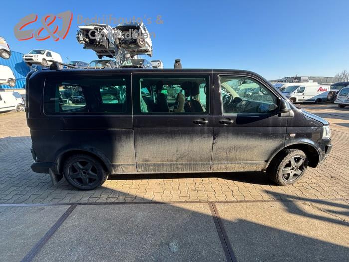 Volkswagen Transporter T6 2.0 TDI DRF 4Motion Épave (2016, Noir)