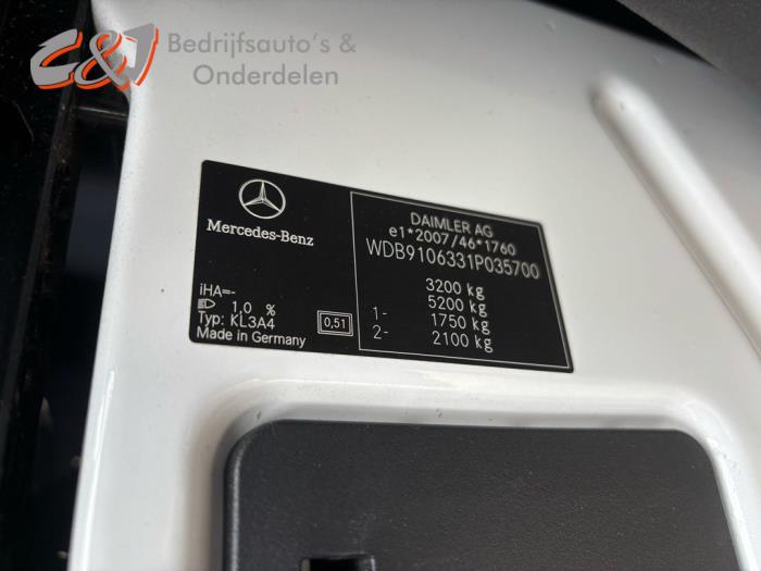 Mercedes Sprinter 3,5t 311 CDI 2.1 D FWD Salvage vehicle (2019, White)