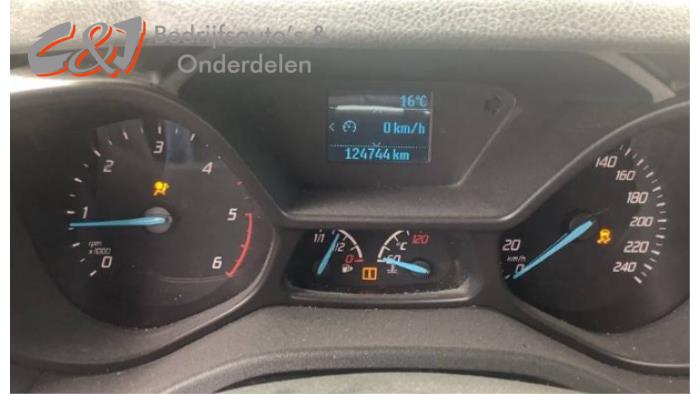 Ford Transit Connect 1.5 TDCi Salvage vehicle (2017, Black)
