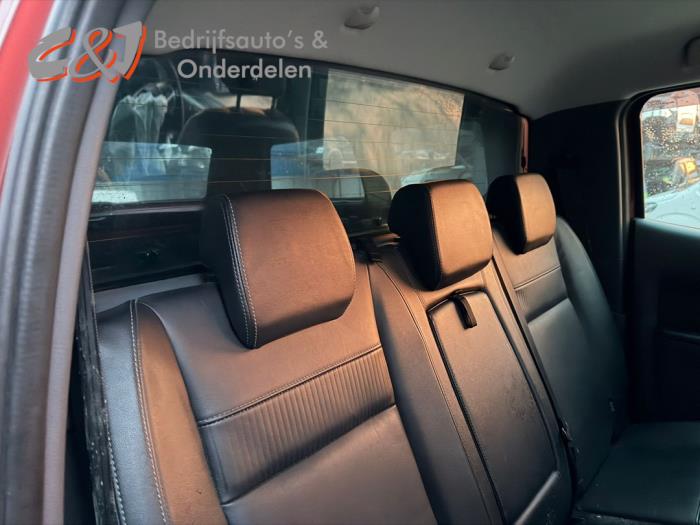 Ford Ranger 3.2 TDCI 20V 4x4 Samochód złomowany (2018, Ciemny, Czerwony)