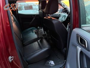 Ford Ranger 3.2 TDCI 20V 4x4 Samochód złomowany (2018, Ciemny, Czerwony)