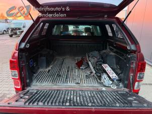 Ford Ranger 3.2 TDCI 20V 4x4 Samochód złomowany (2018, Ciemny, Czerwony)