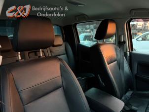 Ford Ranger 3.2 TDCI 20V 4x4 Samochód złomowany (2018, Ciemny, Czerwony)