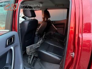 Ford Ranger 3.2 TDCI 20V 4x4 Samochód złomowany (2018, Ciemny, Czerwony)