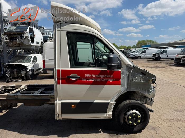 MAN TGE 2.0 TDI RWD Samochód złomowany (2024, Bialy)