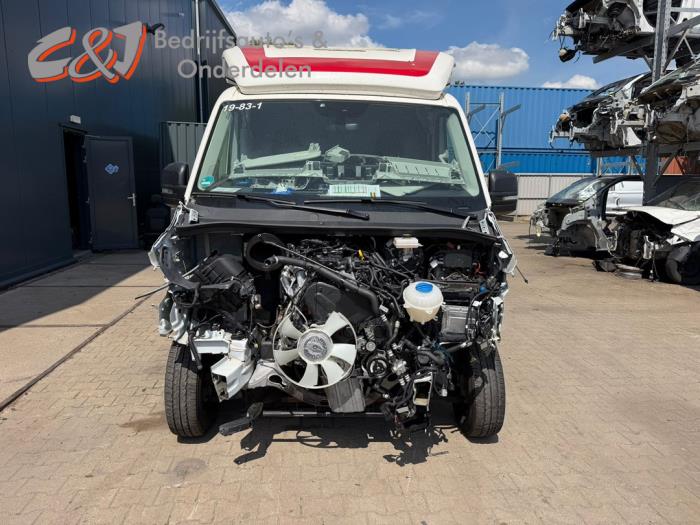 MAN TGE 2.0 TDI RWD Samochód złomowany (2024, Bialy)
