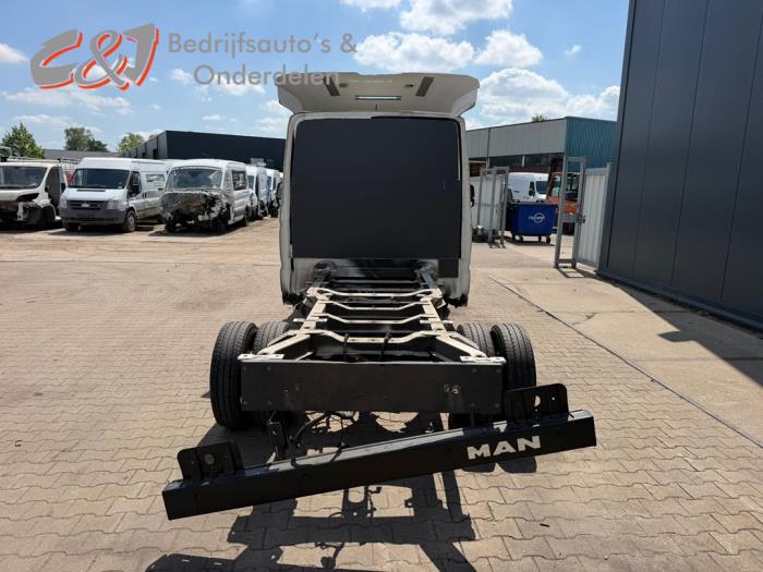 MAN TGE 2.0 TDI RWD Samochód złomowany (2024, Bialy)
