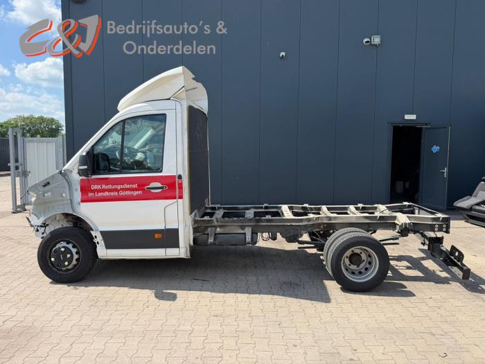 MAN TGE 2.0 TDI RWD Samochód złomowany (2024, Bialy)