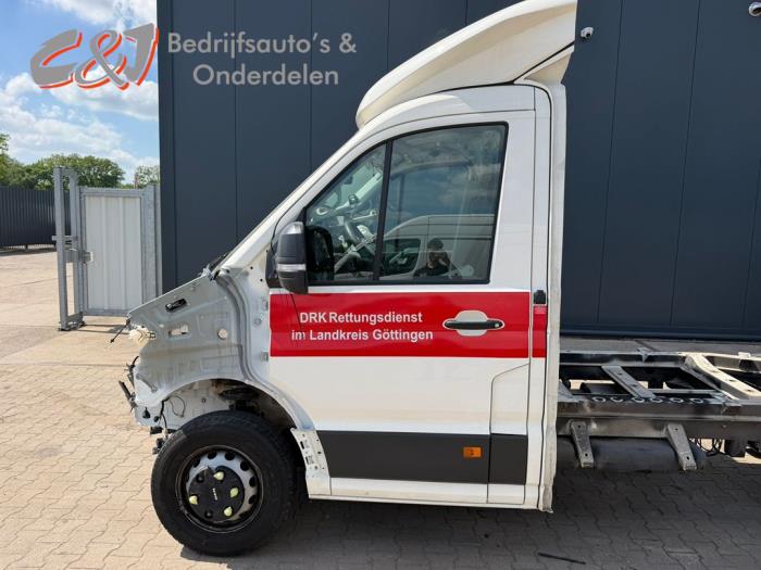 MAN TGE 2.0 TDI RWD Samochód złomowany (2024, Bialy)