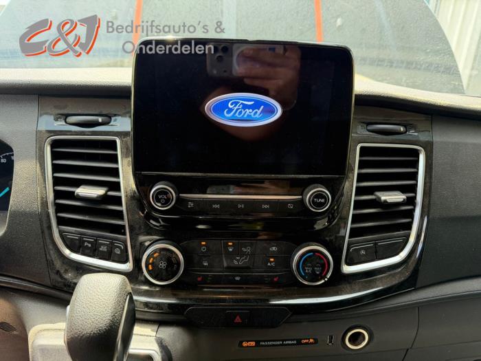 Ford Transit Custom 2.0 TDCi 16V Eco Blue 130 Samochód złomowany (2020, Ciemny, Antracytowy)