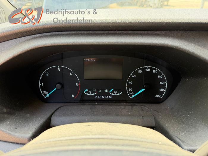 Ford Transit Custom 2.0 TDCi 16V Eco Blue 130 Samochód złomowany (2020, Ciemny, Antracytowy)