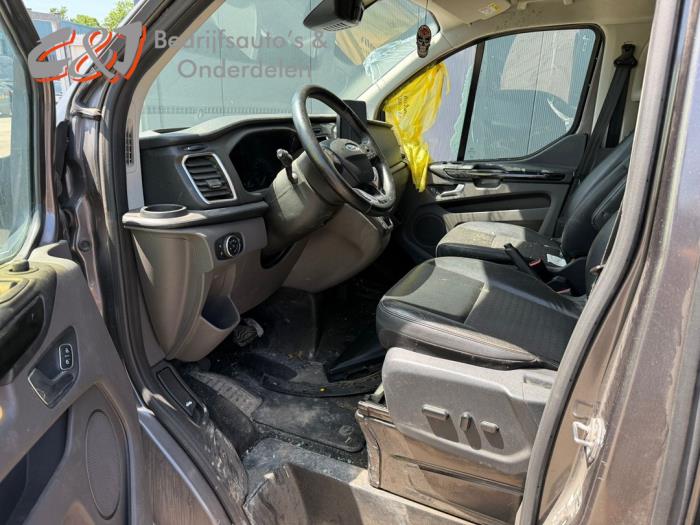 Ford Transit Custom 2.0 TDCi 16V Eco Blue 130 Samochód złomowany (2020, Ciemny, Antracytowy)