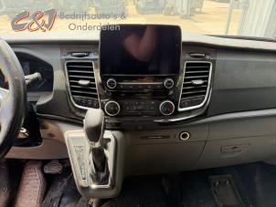 Ford Transit Custom 2.0 TDCi 16V Eco Blue 130 Samochód złomowany (2020, Ciemny, Antracytowy)