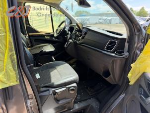 Ford Transit Custom 2.0 TDCi 16V Eco Blue 130 Samochód złomowany (2020, Ciemny, Antracytowy)