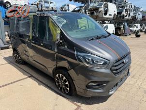 Ford Transit Custom 2.0 TDCi 16V Eco Blue 130 Samochód złomowany (2020, Ciemny, Antracytowy)