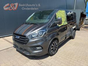 Ford Transit Custom 2.0 TDCi 16V Eco Blue 130 Samochód złomowany (2020, Ciemny, Antracytowy)