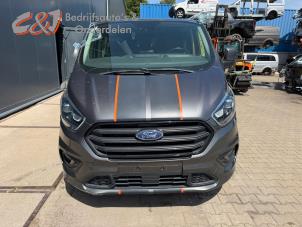 Ford Transit Custom 2.0 TDCi 16V Eco Blue 130 Samochód złomowany (2020, Ciemny, Antracytowy)