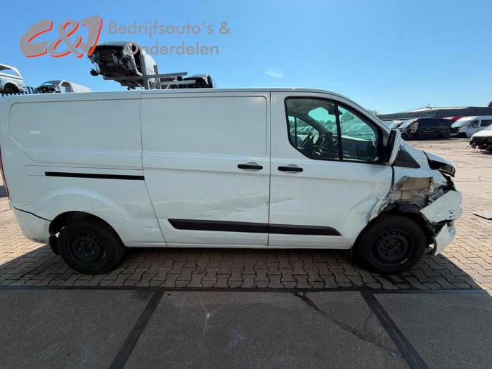 Ford Transit Custom 2.0 TDCi 16V Eco Blue 130 Vehículo de desguace (2022, Blanco)