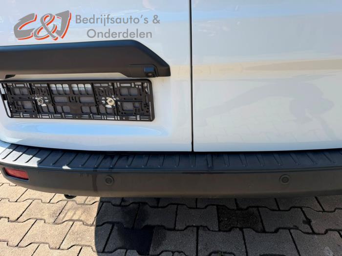 Ford Transit Custom 2.0 TDCi 16V Eco Blue 130 Vehículo de desguace (2022, Blanco)