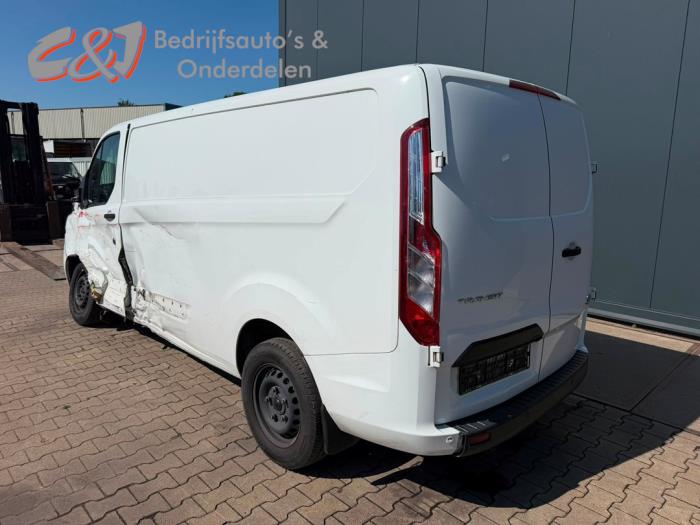 Ford Transit Custom 2.0 TDCi 16V Eco Blue 130 Vehículo de desguace (2022, Blanco)