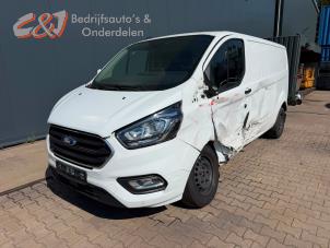 Ford Transit Custom 2.0 TDCi 16V Eco Blue 130 Vehículo de desguace (2022, Blanco)