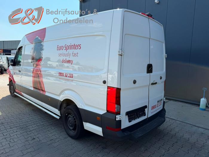 MAN TGE 2.0 TDI Vehículo de desguace (2023, Blanco)