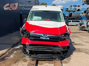 MAN TGE 2.0 TDI Vehículo de desguace (2023, Blanco)