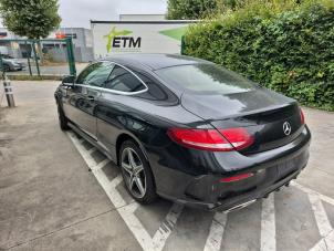 Mercedes C C-180 1.6 16V Vehículo de desguace (2017, Negro)