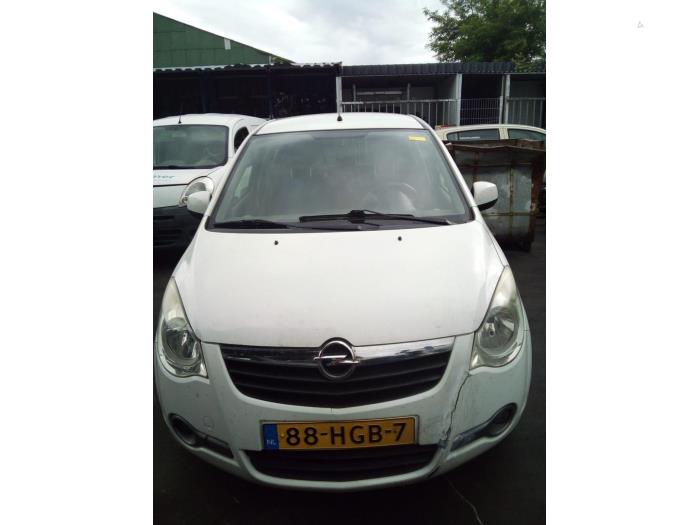 Opel Agila 1.0 12V Skrotfordon (2008, WIT)