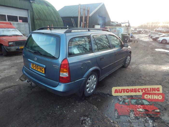 Opel Astra G Caravan 1.6 16V Skrotfordon (1999, BLAUW)