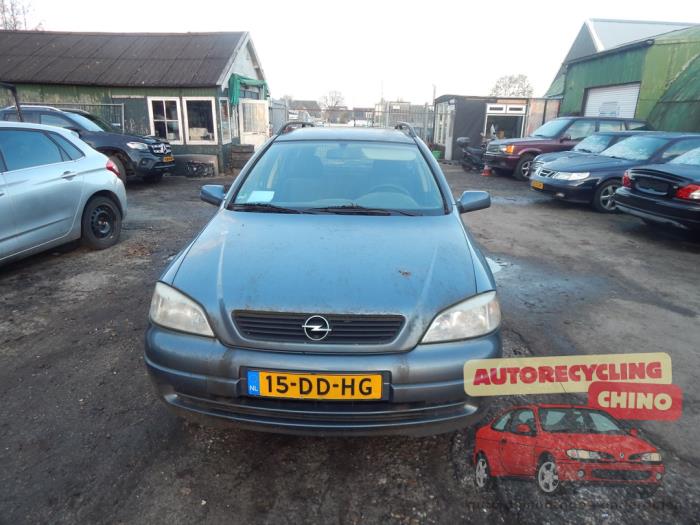 Opel Astra G Caravan 1.6 16V Skrotfordon (1999, BLAUW)