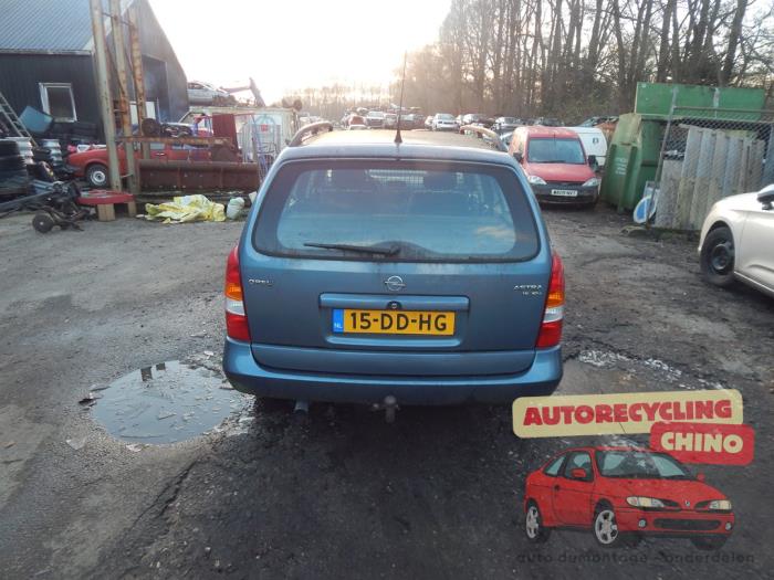 Opel Astra G Caravan 1.6 16V Skrotfordon (1999, BLAUW)