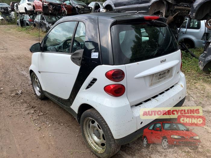 Smart Fortwo Coupé 0.8 CDI Salvage vehicle (2007, White, Black)