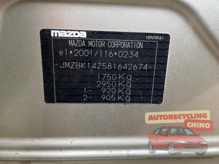 Mazda 3 Sport 1.6i 16V Salvage vehicle (2007, Gray)